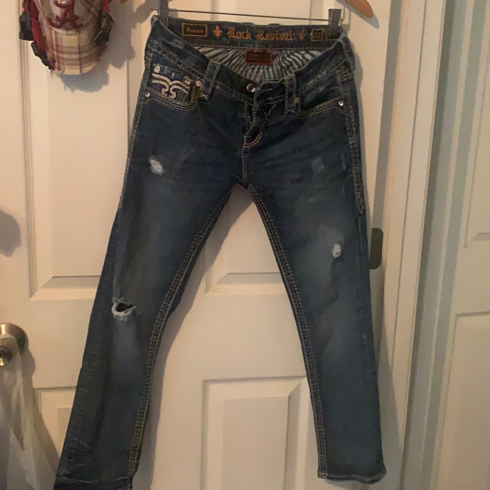 Cropped jeans